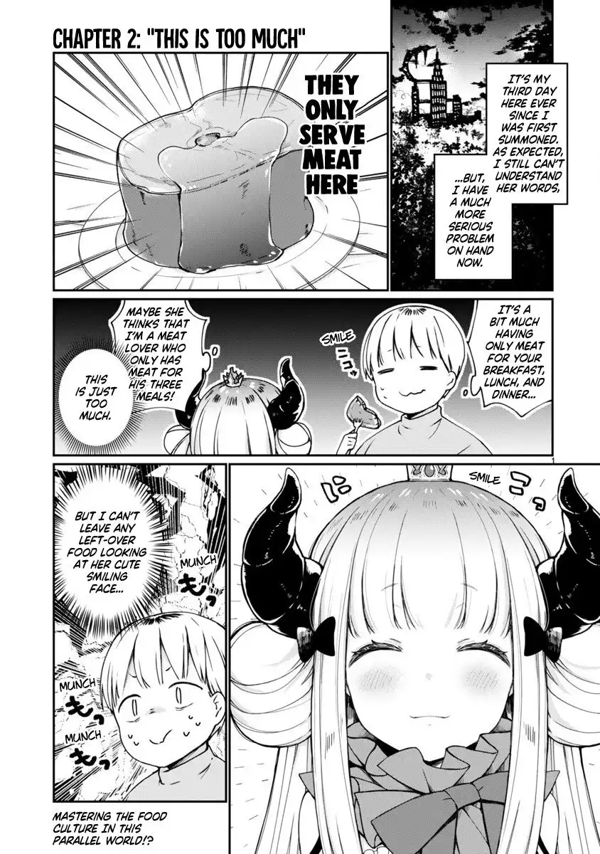 I Was Summoned By The Demon Lord, But I Can't Understand Her Language Chapter 2 3